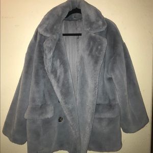 Free People Faux Fur Coat
